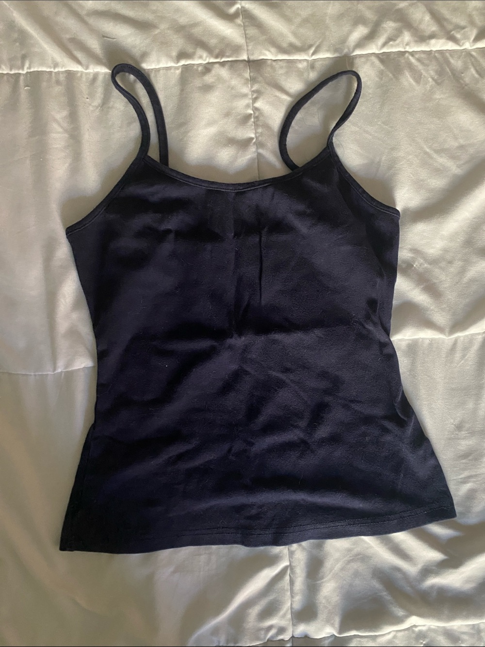 SHEIN Navy Blue Spaghetti Strap Camisole